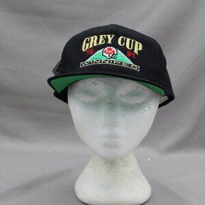 Grey Cup Hat (VTG) - 1991 Grey Cup Winnipeg Wood Sports - Adult Snapback (NWT)